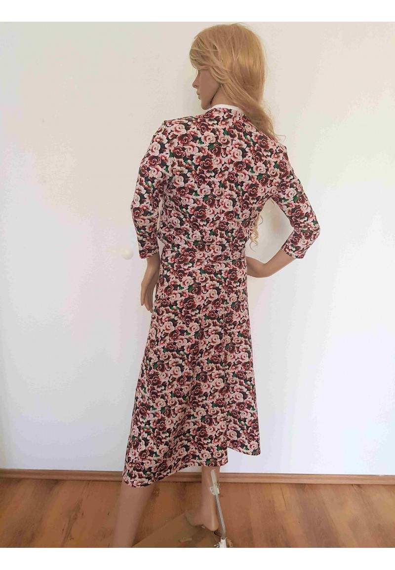 Anna falda y chaqueta con flores Haga su pedido online a bajo precio - 