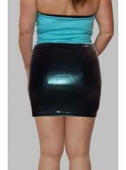 bargain Black Wetlook Miniskirt Sizes 44 - 62 Lengths 20cm - 45cm - Jetzt noch mehr sparen