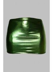 Cool Green Gogo Wetlook Skirt Sizes 44 - 52 - Jetzt noch mehr sparen