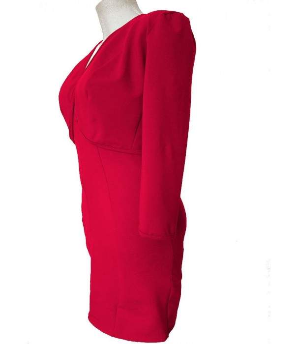Dos piezas rojo chaqueta corta y vestido de cóctel algodón stretch ... - Jetzt noch mehr sparen