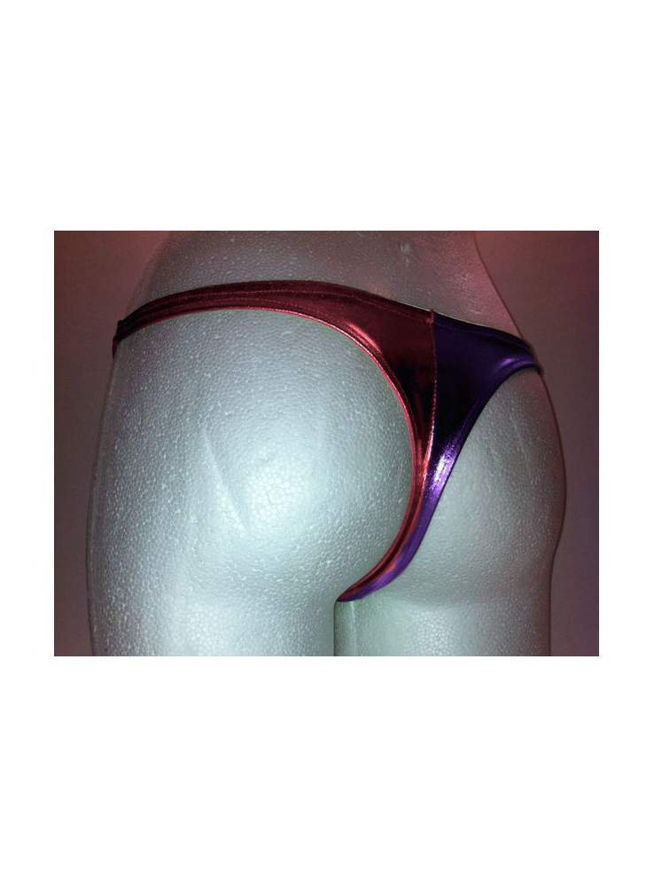 Wetloock thong red purple produced in Germany -