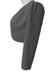 bargain Size 34 - 52 Cotton stretch short jacket gray Magdeburg pro... - Jetzt noch mehr sparen