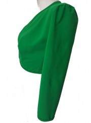 FGirth Größen 34 - 52 Grüne Baumwoll-Stretch-Kurzjacke aus Magdebur... - 