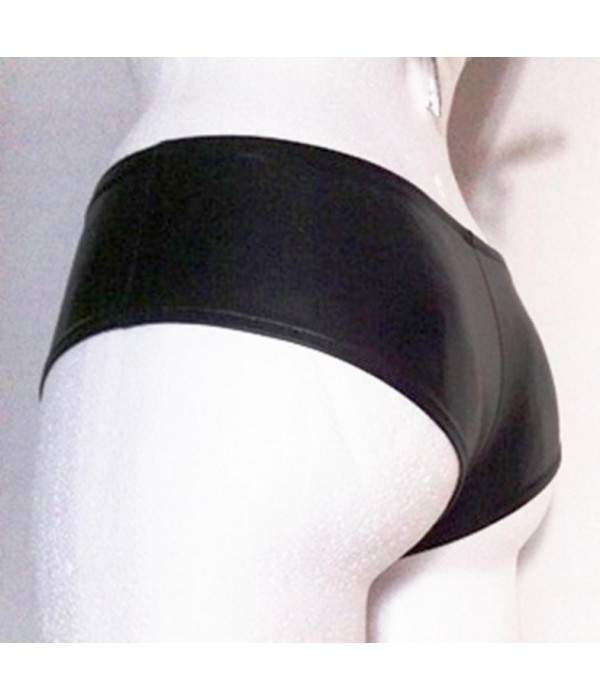 Black hot pants produced in Germany -