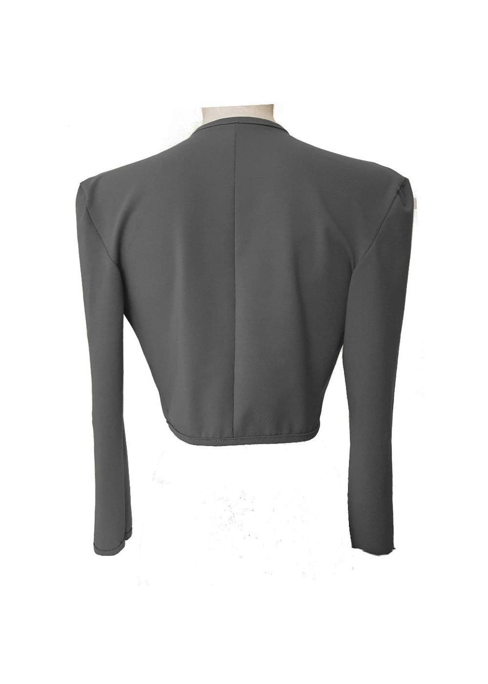 Size 34 - 52 Cotton Stretch Short Jacket Grey Magdeburg Production ... - 