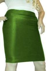 Green pencil skirt sizes 44 - 52 lengths 25cm - 60cm - Deutsche Produktion