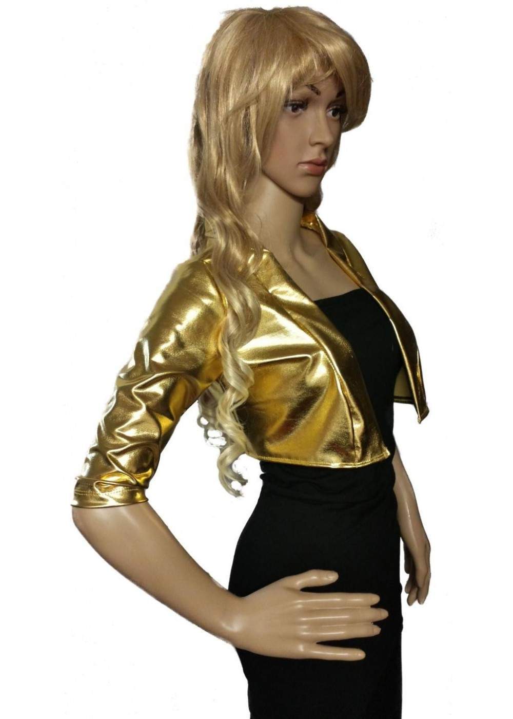 F.GIRTH short jacket gold leather look 20,00 € - 