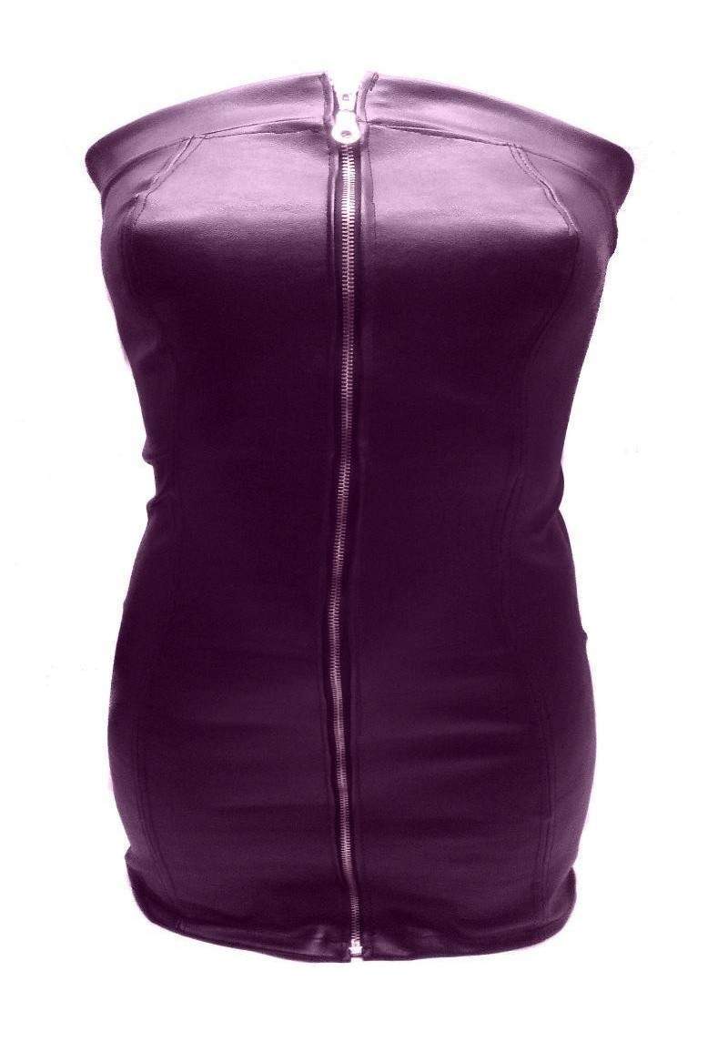 Dress purple plus size produced in Germany -