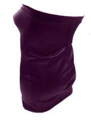 Vestido de cuero suave de diseño en color púrpura talla L - XXL (44... - Jetzt noch mehr sparen