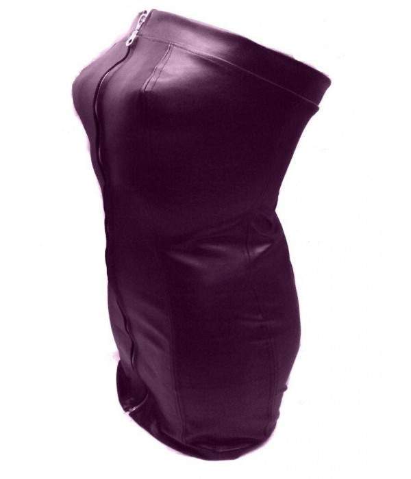 Schnäppchen 5 % Rabatt Designer Softleder Kleid lila Größe L - XXL ... - Jetzt noch mehr sparen