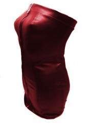 Schnäppchen 5 % Rabatt Softes Designer Leder Kleid rot Größe L - XX... - Jetzt noch mehr sparen