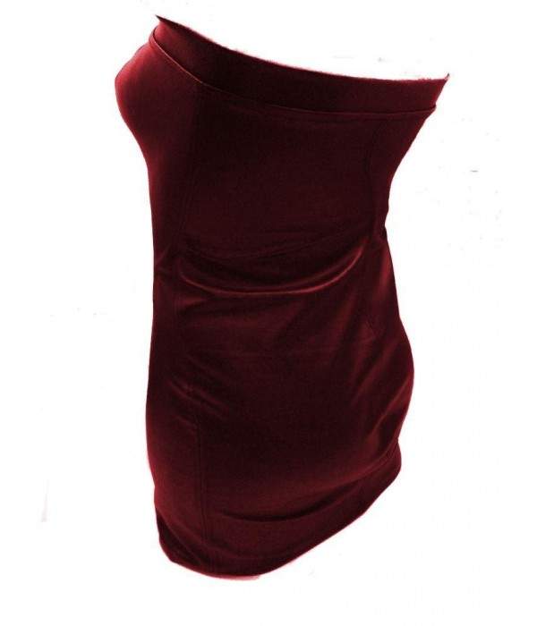 Vestido de cuero suave de diseño rojo talla L - XXL (44 - 52) - Jetzt noch mehr sparen