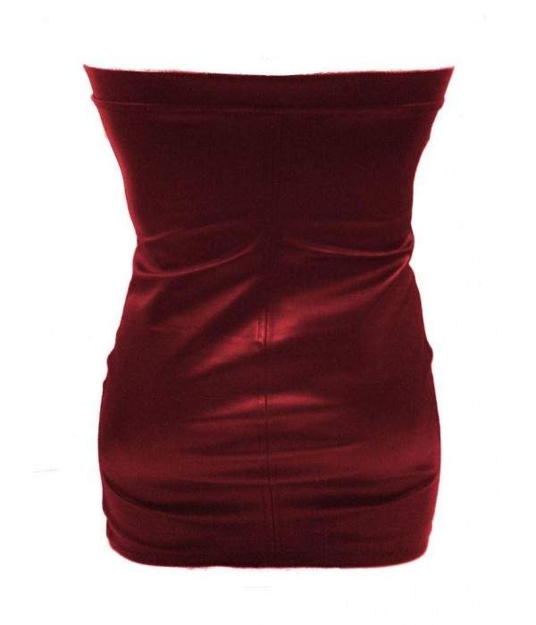 bargain Soft designer leather dress red size L - XXL (44 - 52) - Jetzt noch mehr sparen