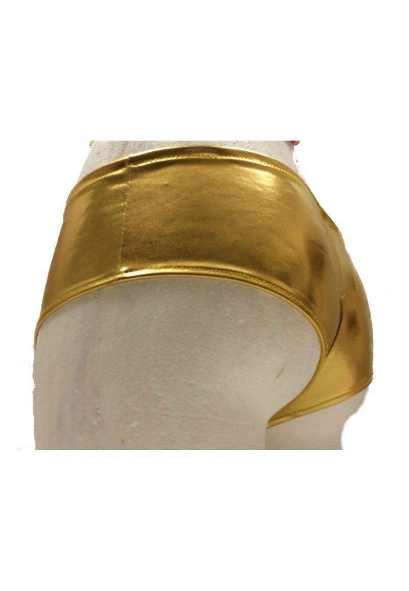 Ouvert Hotpants Gold mit Reißverschluss Größen 34 - 42 Jetzt Online... - 