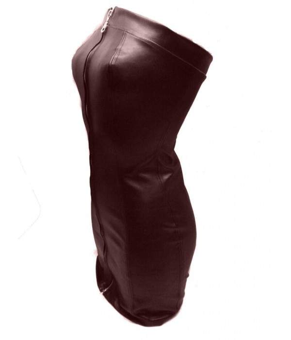 bargain Very soft leather dress brown - Jetzt noch mehr sparen