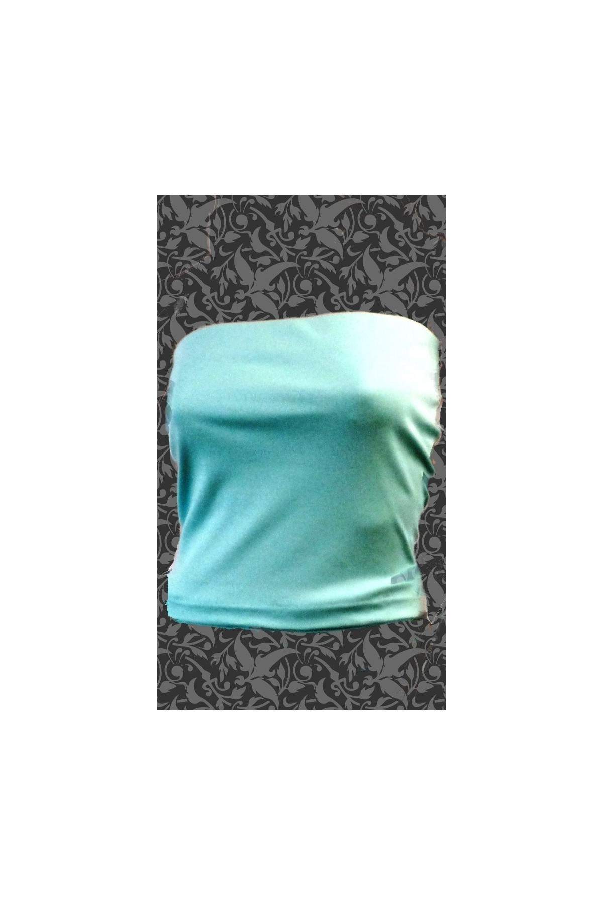 black week Save 15% Bandeau-Top Turquoise Stretch - 