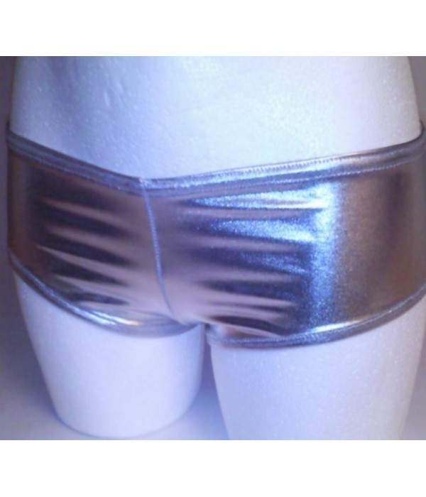 Schnäppchen 25 % Leder-Optik Hotpants silber Metallic online bei Fa... - Jetzt noch mehr sparen
