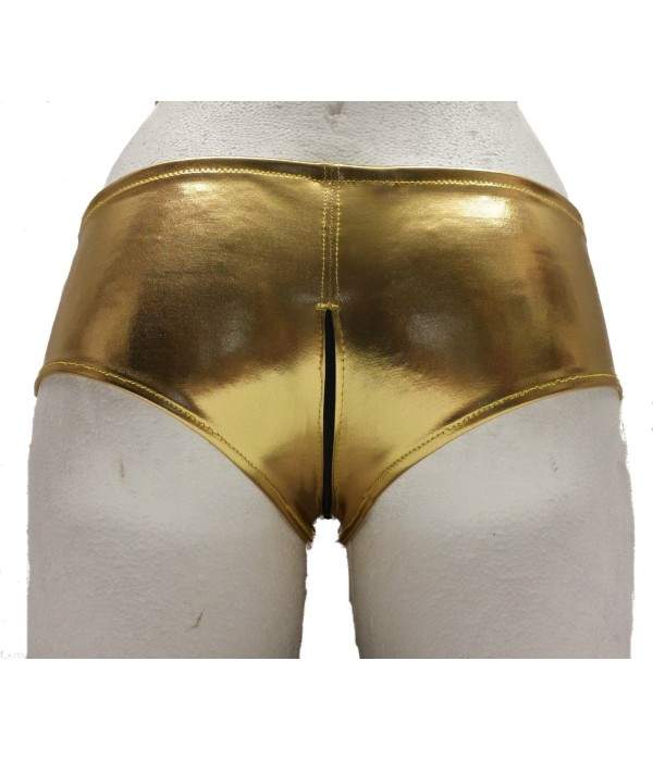 Schnäppchen 5 % Rabatt Ouvert Hotpants Gold mit Reißverschluss onli... - Jetzt noch mehr sparen