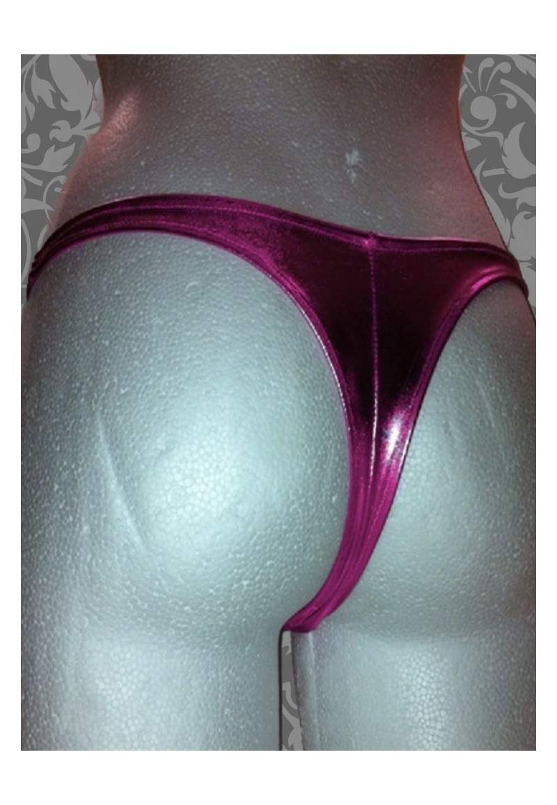 Tanga pink metallic buy cheap online produced in Germany -