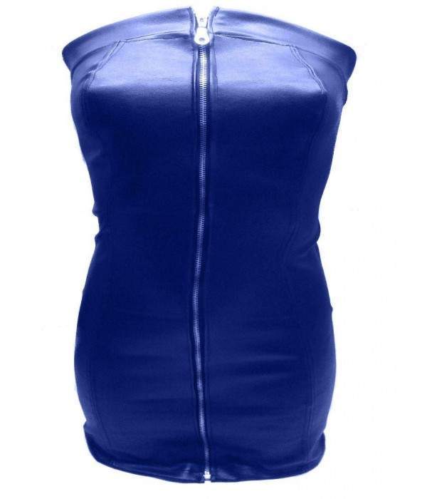 bargain Very soft leather dress blue - Jetzt noch mehr sparen