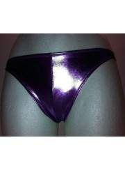 Buy leather look Wetloock Tanga purple online - Jetzt noch mehr sparen