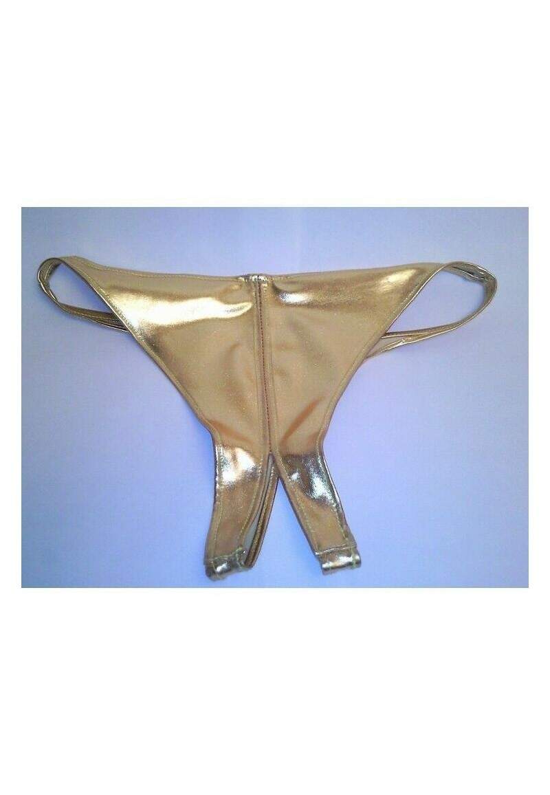 TANGA gold Ouvert Sizes 34 - 52 produced in Germany -