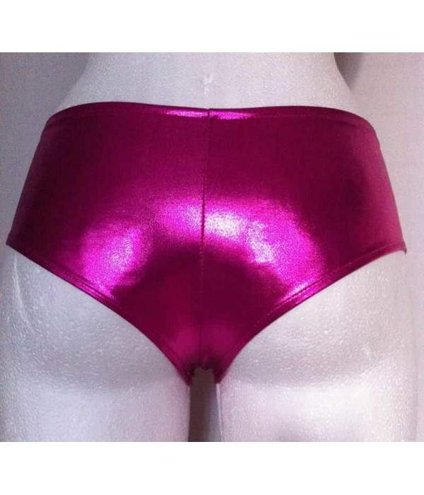 Schnäppchen 25 % Leder-Optik Hotpants pink Metallic Größen 34 - 42 ... - Jetzt noch mehr sparen