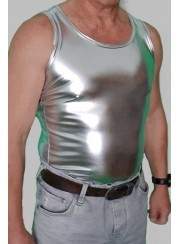 Herren Tank Top in Silber - 