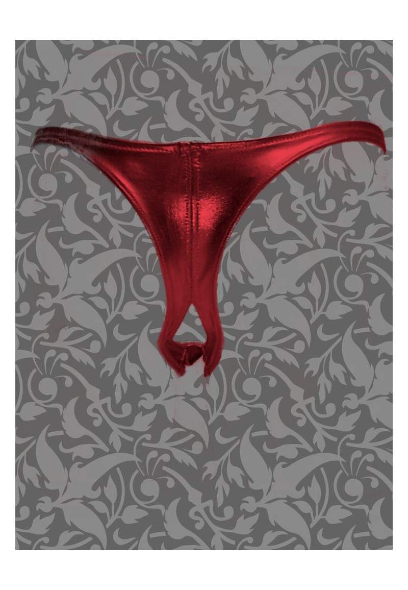 Ouvert TANGA red Sizes 34 - 52 produced in Germany -