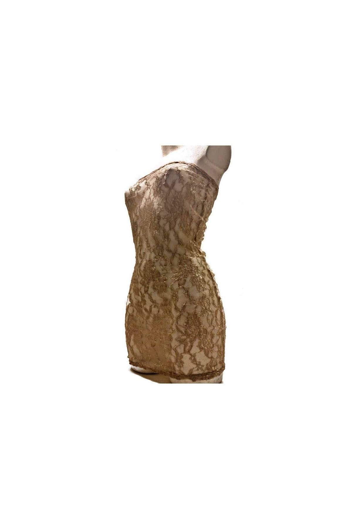 Mocca BANDEAU Minikleid Spitze - 