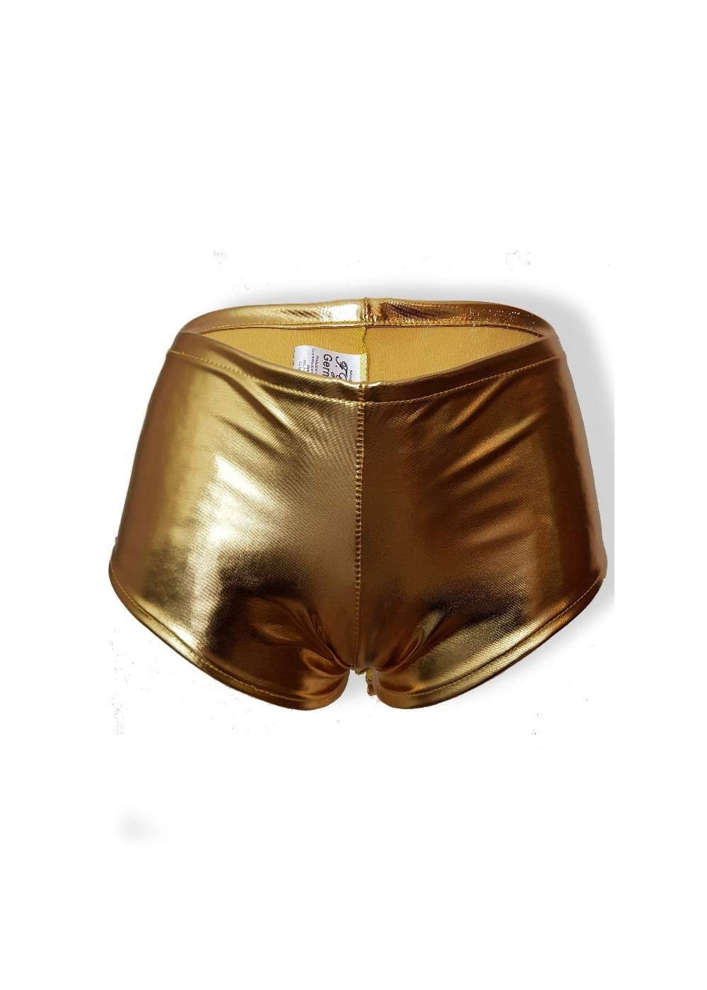 Leder-Optik Goldene Hotpants Größen 32 - 42 Rabatt 11% - 