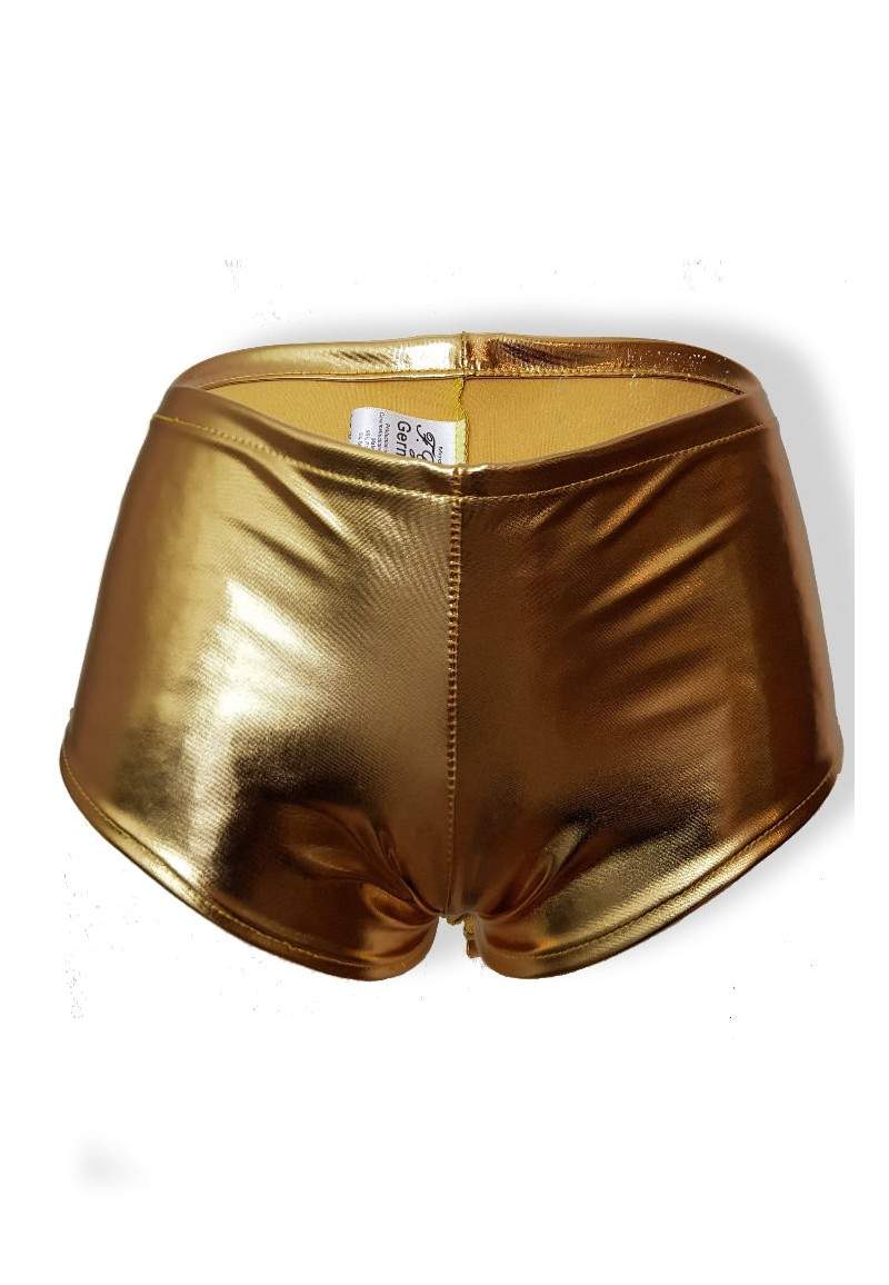 Golden hot pants produced in Germany -