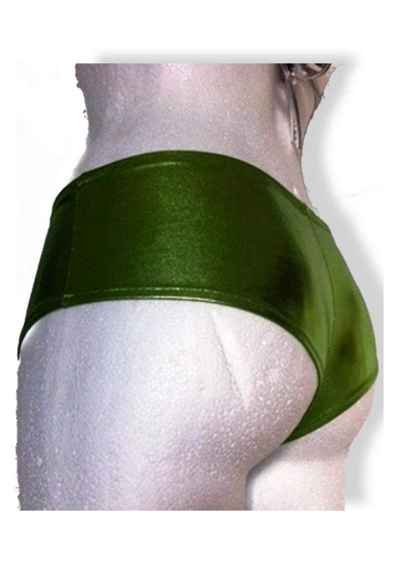 grüne Hotpants Metallic in Deutschland produziert - 